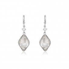 Auskari ar  mirdzošiem  Swarovski kristāliem